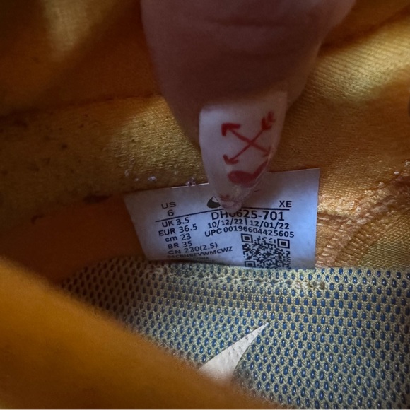 NIKE ZoomX Zegama Trail Sundial Melon Running Shoe Sneaker - Picture 8 of 8